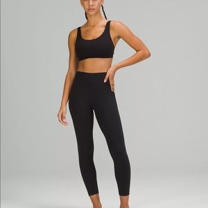 Lululemon InStill high rise tights leggings 25”, black, size 10